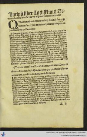 De quattuor virtutibus cardinalibus