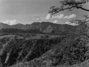 Abbruch des Simien-Gebirges : Nord-westlicher Rand es Simien-Gebirges unweit der Ortschaft Debark
