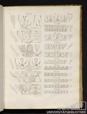 Pl. 41. No. 628, No. 200, No. 202, No. 638, No. 604, No. 609, No. 133, No. 205, No. 678, No. 187, No. 204, No. 201, No. 137, No. 209, No. 208, No. 203, No. 608.