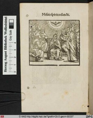 Missio spiritus sancti.