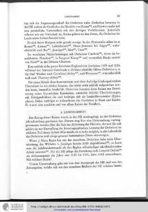6. Lebensarbeit