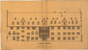 Fischer, Theodor; Stuttgart; Abgeordneten-Kammer - Lindenstrasse (Ansicht)
