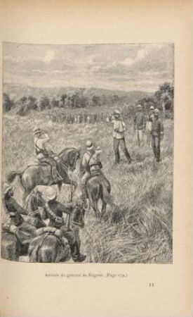 Arrivée du général de Négrier