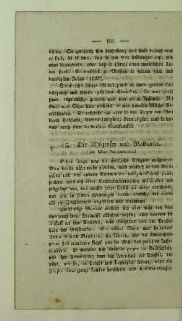 46. Die Albigenser und Waldenser