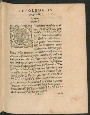 Theorematis propositi ...