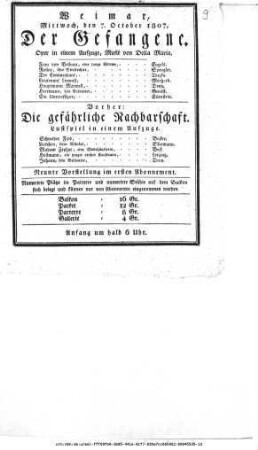 Die gefährliche Nachbarschaft