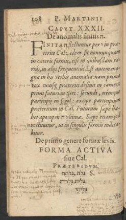 Caput XXXII. De anomalis finitis [...].