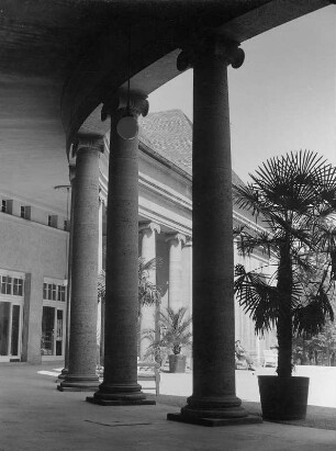 Bad Wildungen. Kurpark (1865 und 1905). Wandelhalle