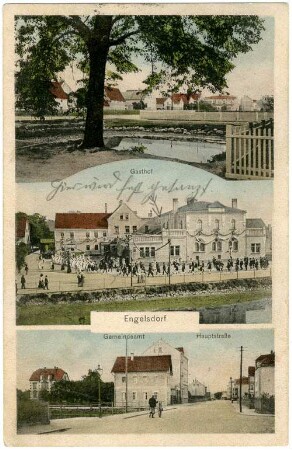 Engelsdorf : Gasthof ; Gemeindeamt ; Hauptstraße