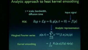 Heat kernel smoothing, hot spots conjecture and Fiedler vector