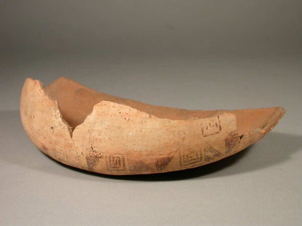 Clay vessel (fragment, painted)