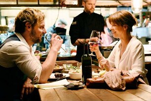 Auf der anderen Seite ist das Gras viel grüner