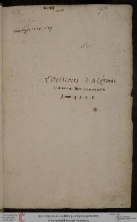 Martin Luther, Predigten der Jahre 1537 und 1538