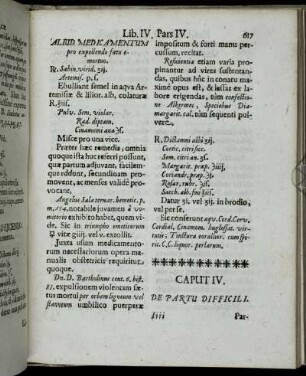 Caput IV. De Partu Difficili.