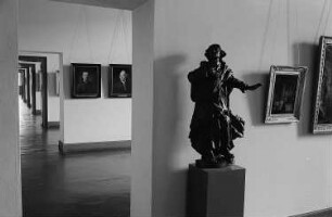 Blick in die Ausstellungsräume des Bildermuseums im Gebäude des ehemaligen Reichsgerichtes in Leipzig