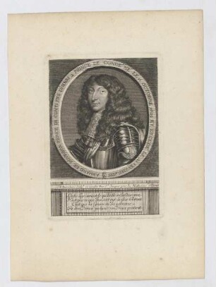 Bildnis des Armand de Bourbon de Conti