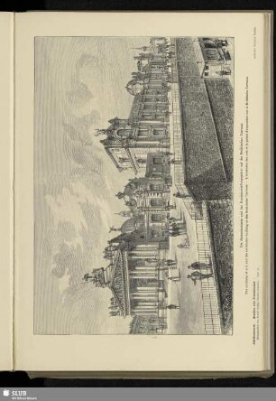 Die Kunstakademie und der Kunstausstellungspalast auf der Brühlschen Terrasse