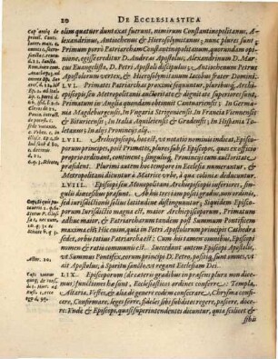 Dispvtatio Theologica De Ecclesiastica Hierarchia : In ... Academia Dilingana, die XXVII. Nouemb. Annmo MDXCVII publicè proposita
