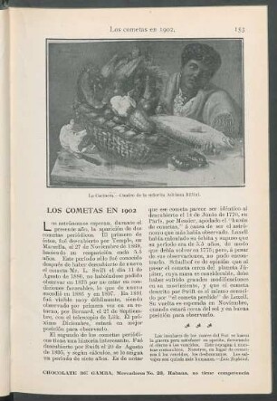 Los cometas en 1902.