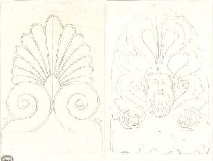 Lange, Ludwig; Lange - Archiv: I.2 Griechisch-römischer Stil - Palmetten (Ansichten)