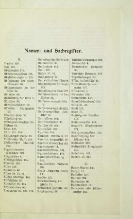 Namen- und Sachregister