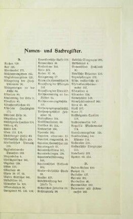Namen- und Sachregister