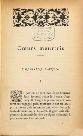 Coeurs meurtris