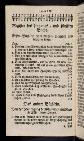 1124-1128, Register des Anhangs.
