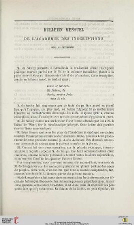 Bulletin mensuel