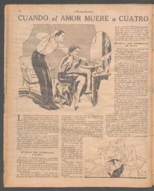 Cuando el amor muere o cuatro sorprendentes casos de divorcio [Incompleto]