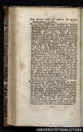 Beim Verleger dieses ist erschienen und in allenbuchhandlungen zu haben