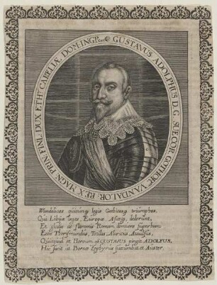 Bildnis des Gustavus Adolphus, König von Schweden