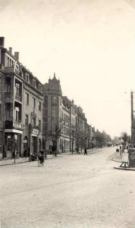 Bautzener Straße in Weißwasser : Budyska dróha w Běłej Wodźe