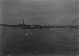 Der Leuchtturm Hörnum : Blick über die Nordsee auf dem Leuchtturm Hörnum auf Sylt.