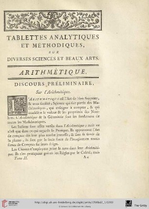 Arithmétique