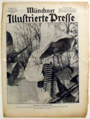 Wochenzeitschrift "Münchner Illustrierte Presse" u.a. zur italienischen Küstenabwehr