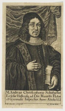 Bildnis des Andreas Christophorus Schubartus