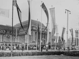 Leipzig, Hauptbahnhof, Ostseite