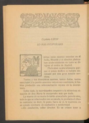 Capítulo LXVIII - Lo más inesperado