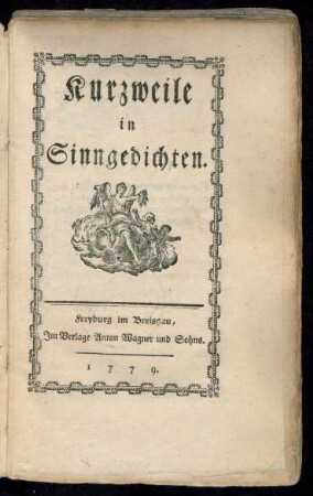 Kurzweile in Sinngedichten