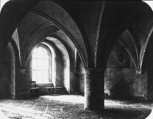 Berlin, Graues Kloster, Kapitelsaal, ehem. an Nordseite der Franziskaner-Klosterkirche, im II. Weltkrieg zerstört