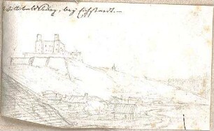 Hoffstadt, Friedrich; Kassette 3: Mappe IV, Portale (1197-1215) - Willibaldsburg bei Eichstätt (Ansicht)