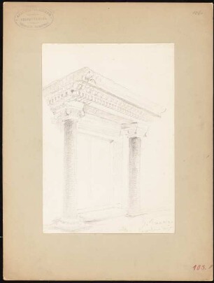 S. Prassede, Rom: Kapelleneingang