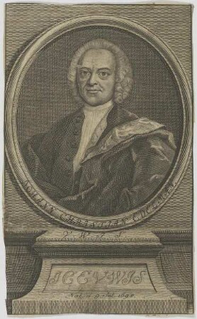 Bildnis des Johann Christian Edelman