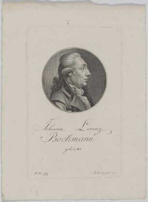 Bildnis des Johann Lorenz Boeckmann