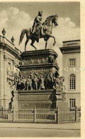 Das Denkmal Friedrichs II. in Berlin
