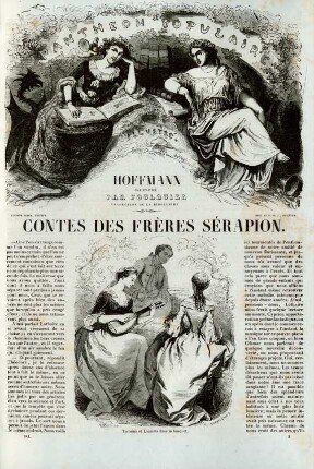 ConSer: Contes des frères Sérapion : [Sérapion, Le point do̕rgue u.a.]