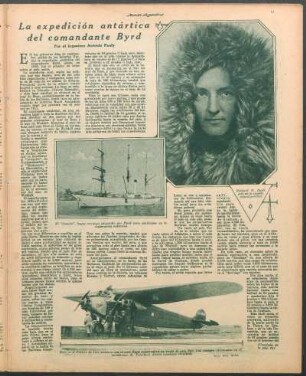 La expedición antártica del comandante Byrd
