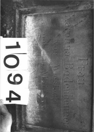 Grabstein 1094 (Detailaufnahme)
