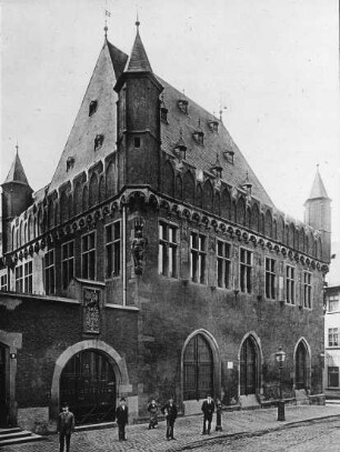 Frankfurt am Main, ehem. Leinwandhaus, am Weckmarkt; Gerthener, Madern